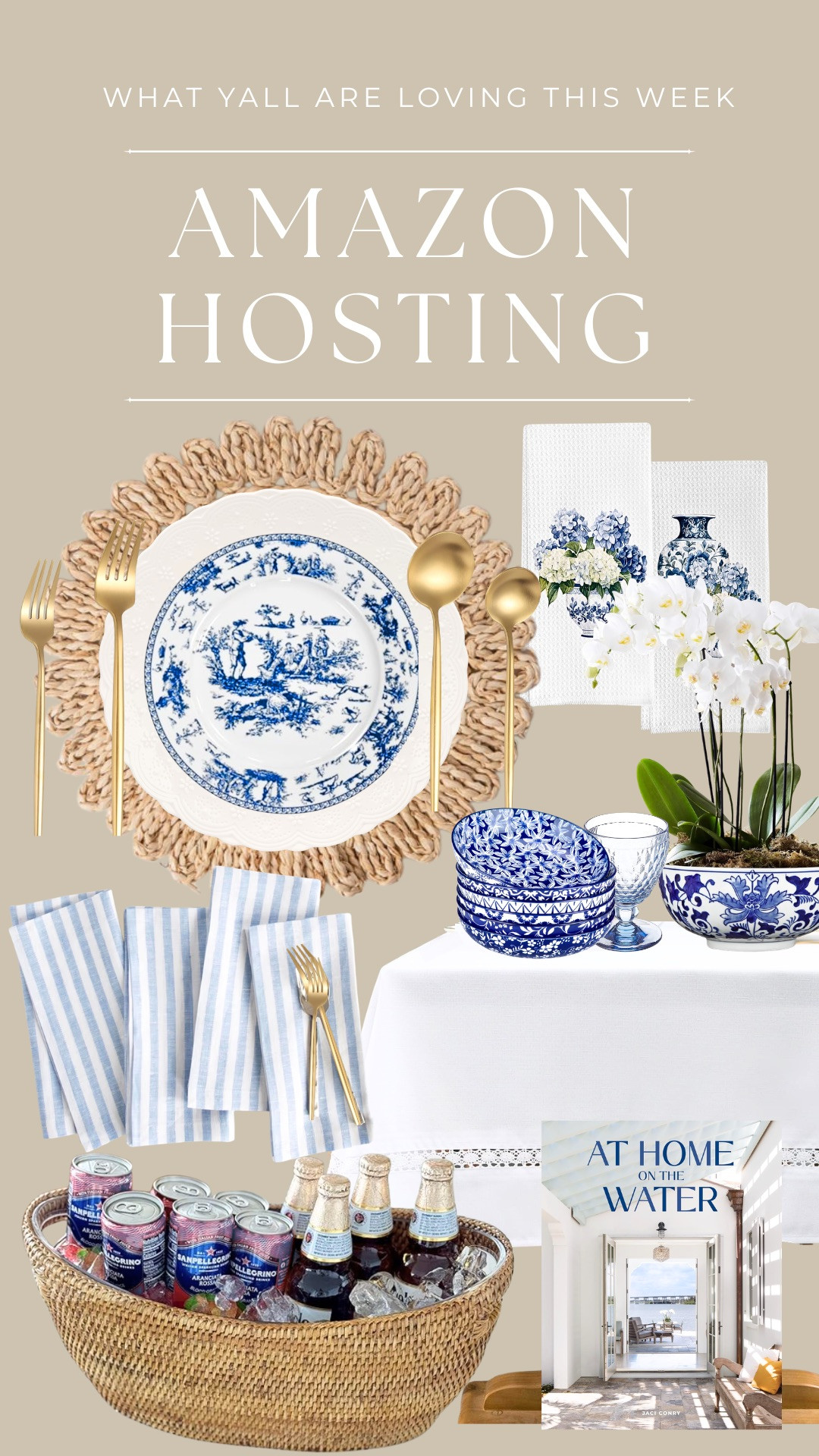 Summer hosting essentials 🍋 here’s a little tip: choose a fabulous neutral stoneware set and use it all year round. That way you can just switch out salad plates, linen napkins and tablecloths for each season! 
• 
• 
Summer hosting essentials, summer inspo, summer parties, party ideas, hosting tips, hosting decor, home decor, decor inspo 

 #LTKSeasonal #LTKHome