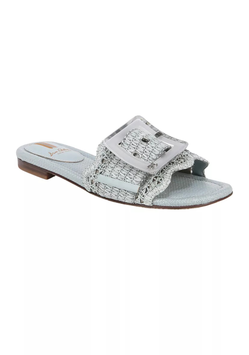 Bambi Raffia Slide Sandals | Belk