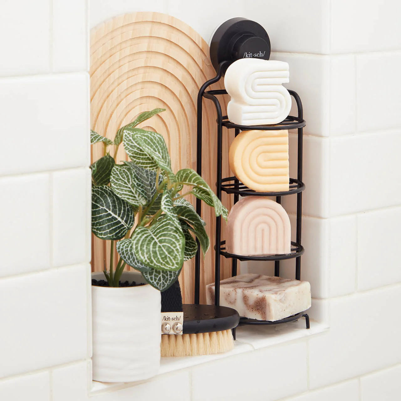 Kitsch Self-Draining Shower Caddy | Kitsch