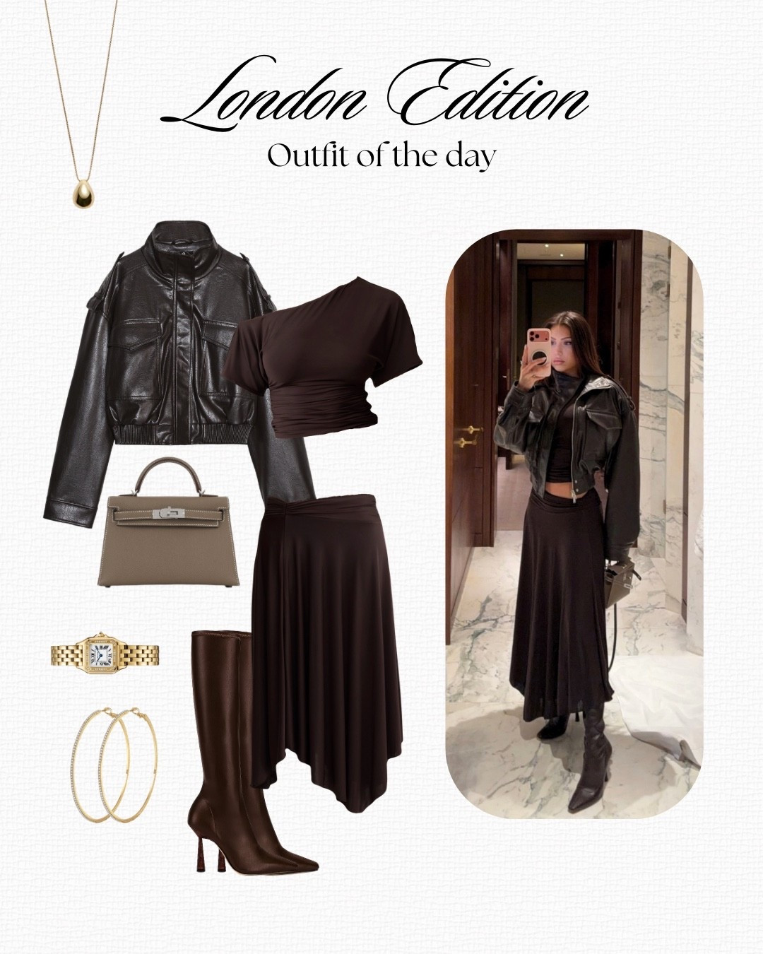 #OOTD London Edition…
My way of styling this @MESHKI set 🤎

#LTKtravel #LTKuk #LTKspring