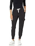 Monrow Women's Cargo Jogger, Black, S | Amazon (US)