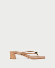 Odessa Dune Leather Heeled Sandal | Loeffler Randall