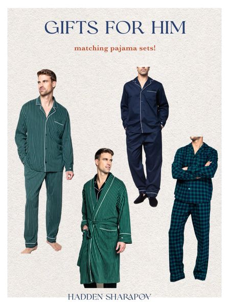 Cozy gifts are always a winner! They have matching sets for the whole family!
#giftsforhim #pajamas #giftguide 

#LTKmens #LTKGiftGuide #LTKHoliday