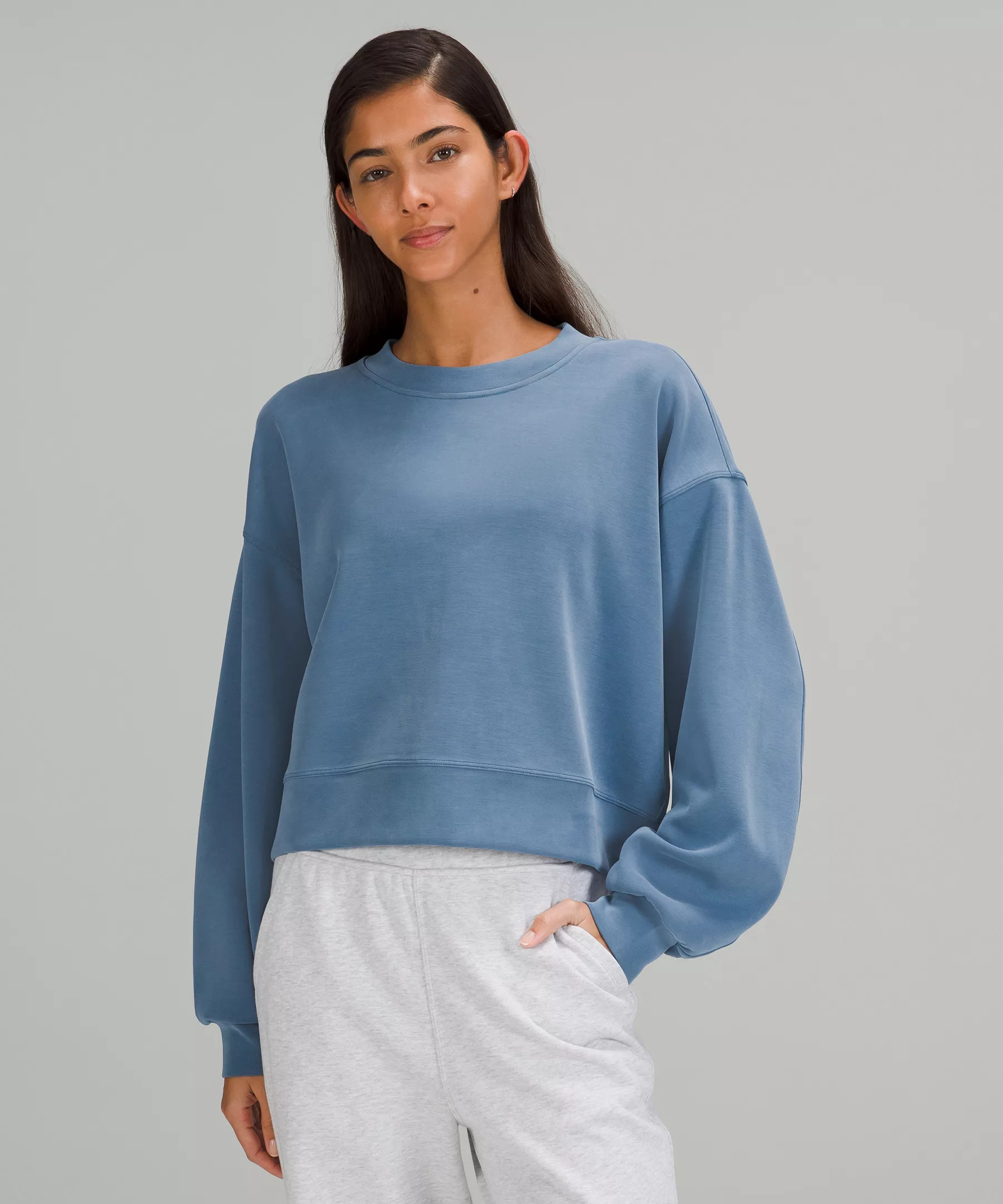 Perfectly Oversized Cropped Crew Softstreme | Lululemon (US)