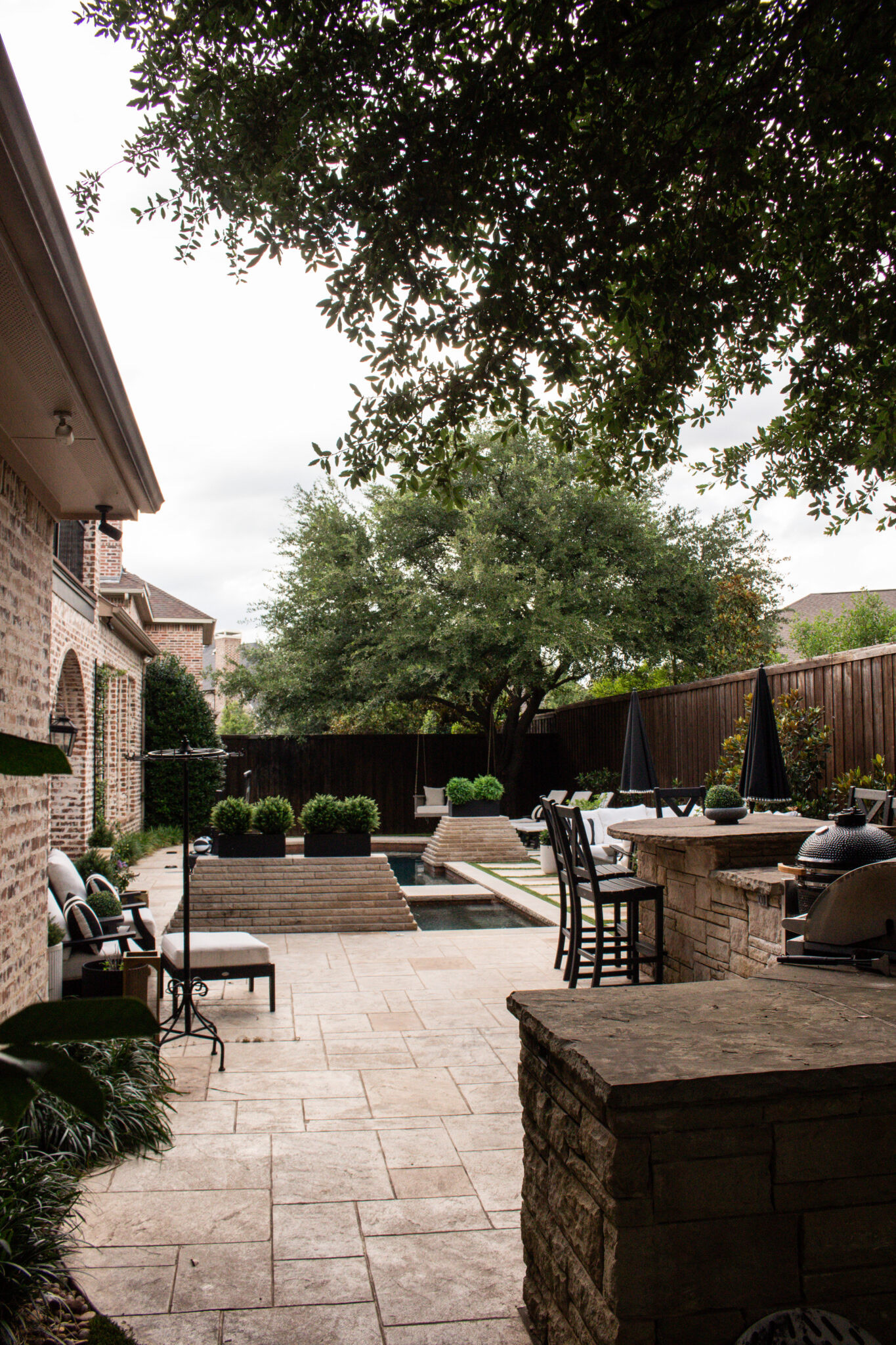 If you love timeless outdoor spaces, you'll love this backyard makeover. From the gorgeous sectional to the cozy dining area and beautiful landscaping, every detail creates an outdoor space that's equal parts functional and beautiful.

#LTKSeasonal #LTKHome