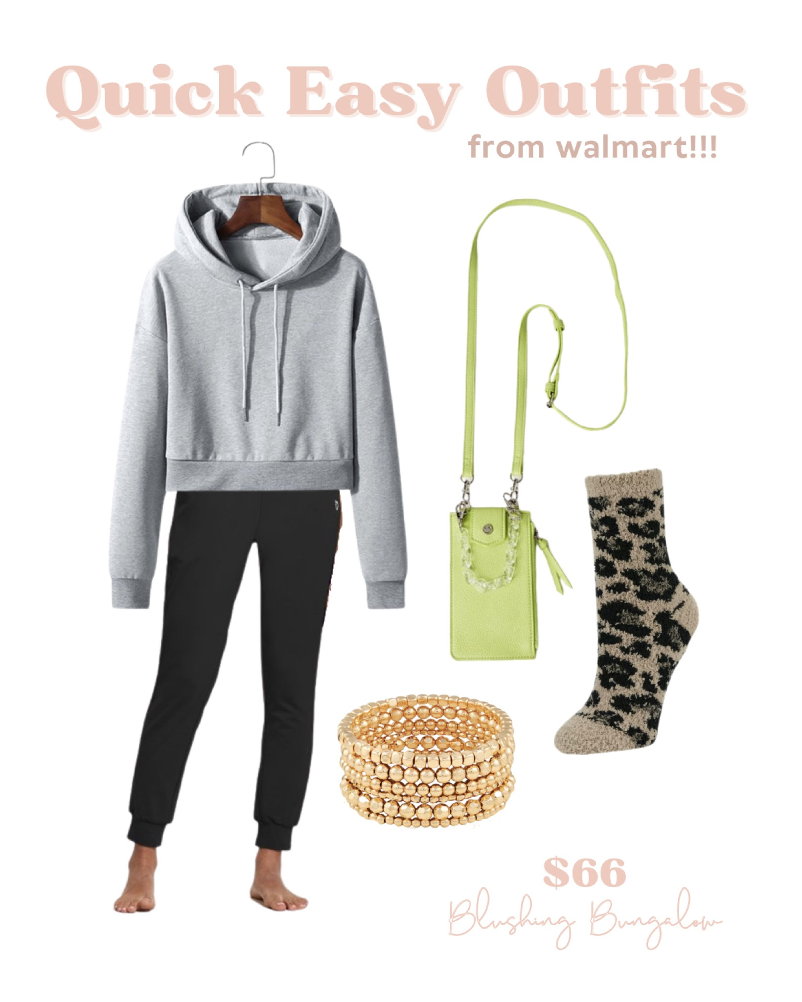 Casual outfits, comfy outfits, joggers, cropped sweatshirts, gold bracelets, cheetah socks, fuzzy socks, crossbody bags, Walmart, Walmart fashion, New Year’s Eve. #walmartfashion #comfyoutfits

#LTKGiftGuide #LTKfit #LTKstyletip