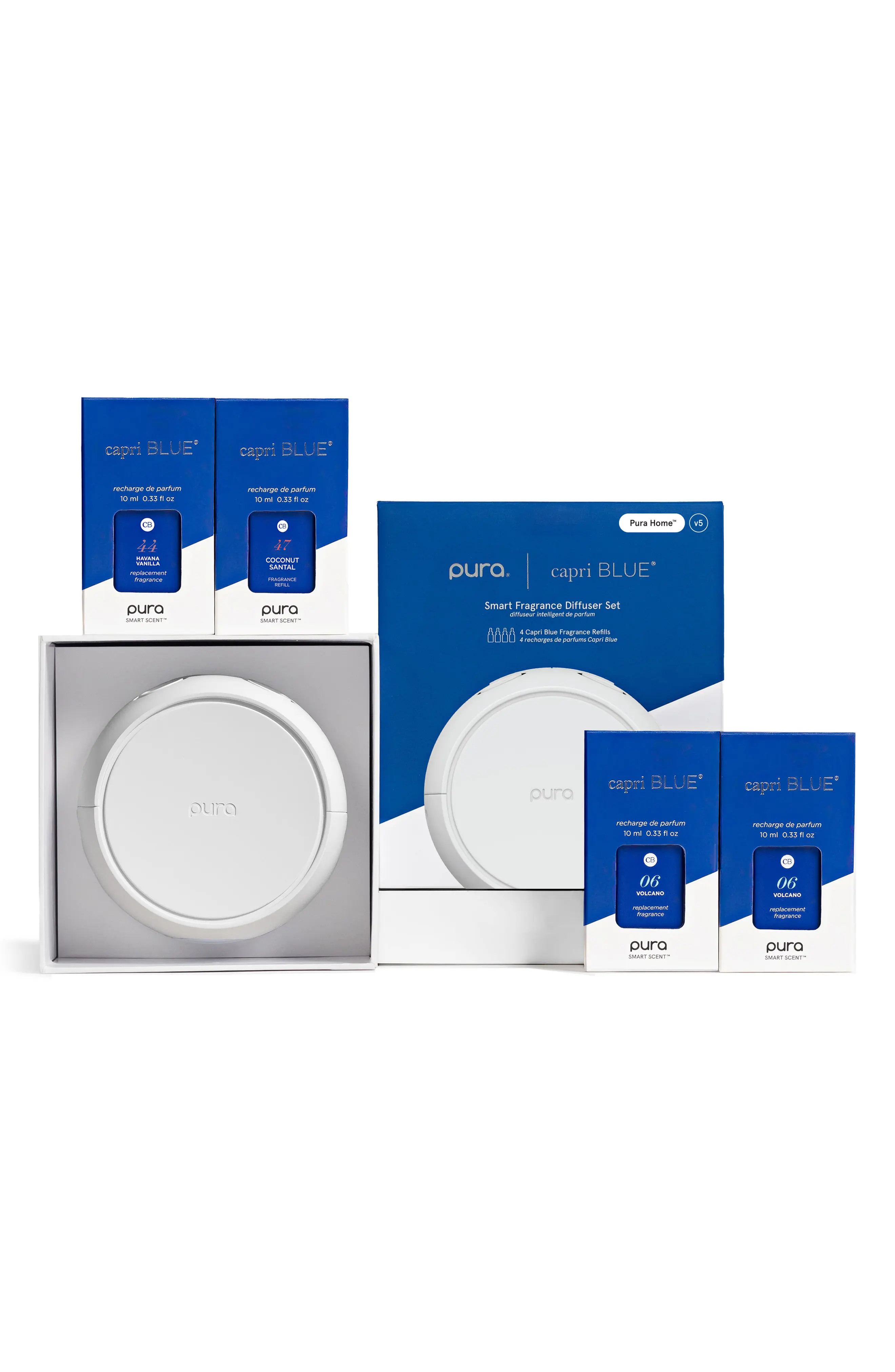 x Capri Blue Best Sellers Pura 5 Diffuser & Fragrance Kit | Nordstrom | Nordstrom
