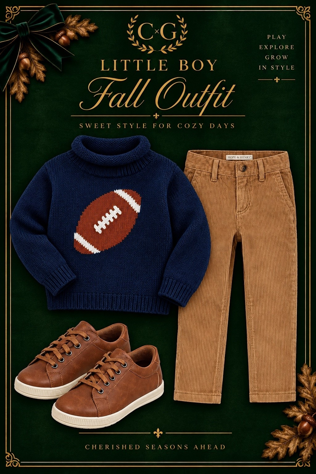 Little boy fall outfit, Amazon little boy fall, football season, boys corduroy pants. Glassalwaysfull

#LTKSeasonal #LTKKids #LTKBaby