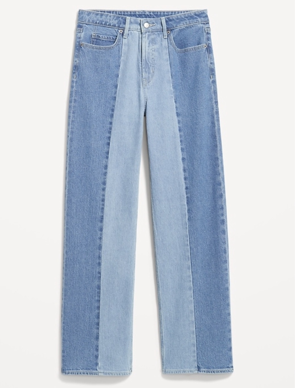 Women’s jeans, blue jeans, denim, color block jeans, two tone jeans, denim, fall fashion, fall clothes, fall jeans, statement jeans

#LTKStyleTip #LTKSeasonal #LTKFindsUnder50