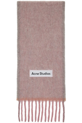 Pink Fringe Scarf | SSENSE