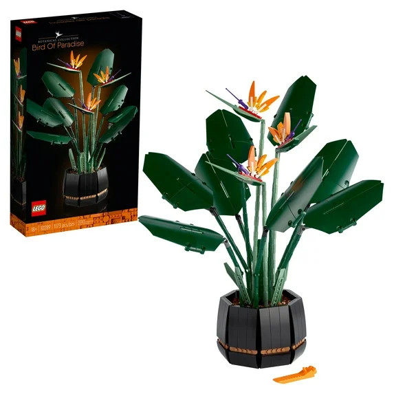 LEGO Icons Botanical Collection Bird of Paradise 10289, Flowers & Plants Model, DIY Set for Adult... | Walmart (US)