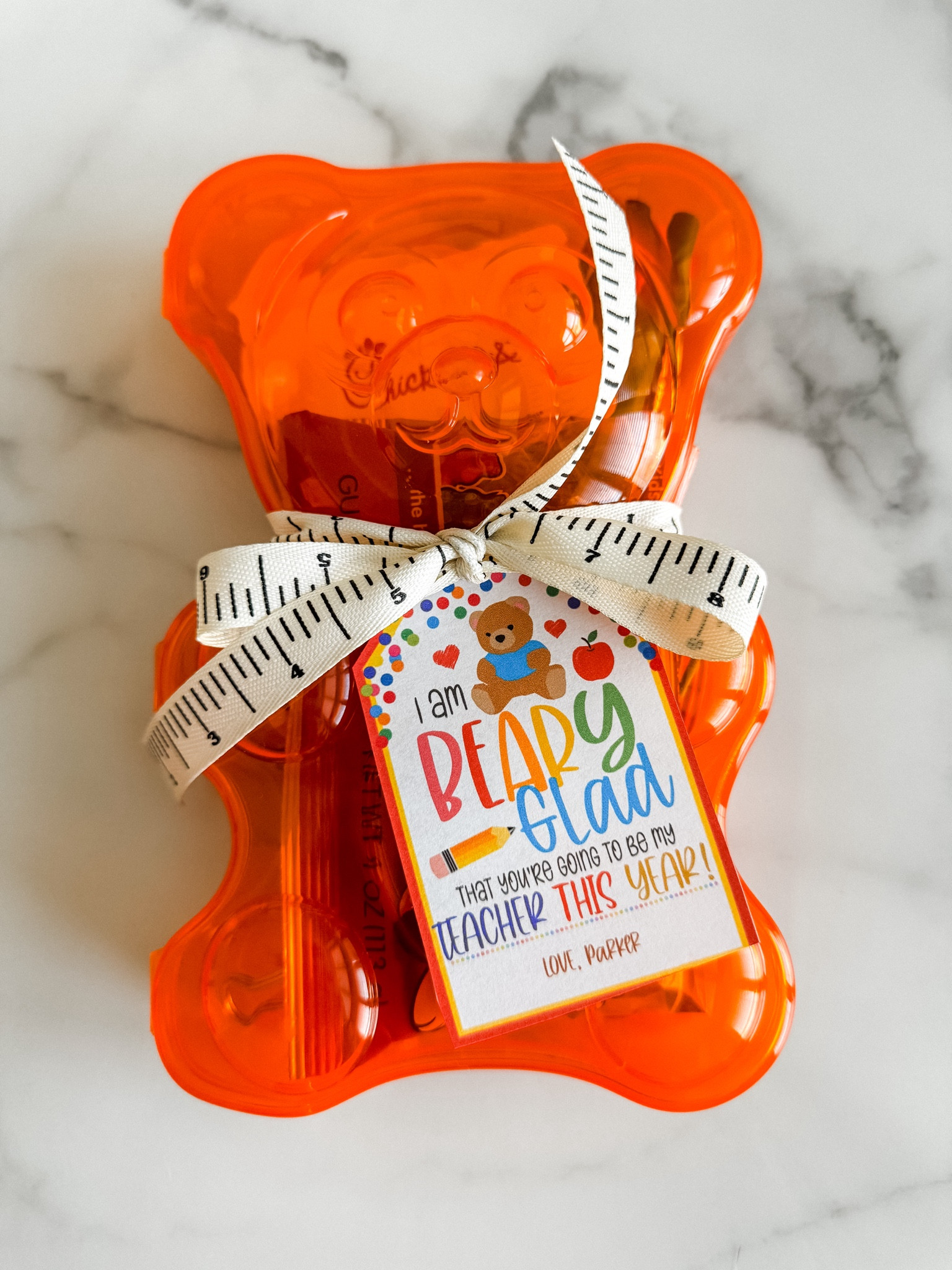 Teacher Gift Idea for the first day of school 🧸 it’s going to be a BEARY good year 🤍✏️

#LTKBacktoSchool #LTKKids #LTKFindsUnder50