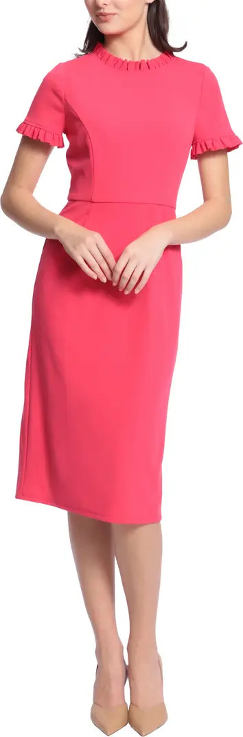 Maggy London Ruffle Sheath Dress | Nordstrom | Nordstrom