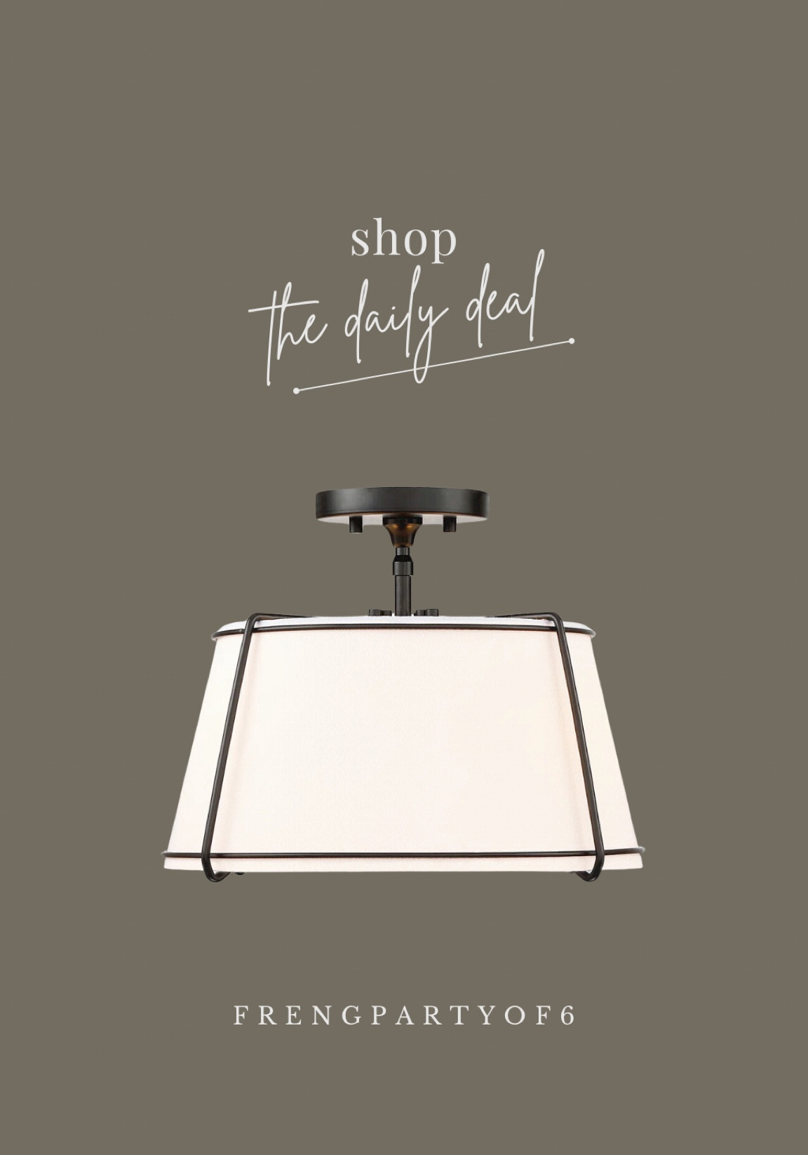 Designer semi flush mount on sale! Under $65!

#LTKFindsUnder100 #LTKSaleAlert #LTKHome