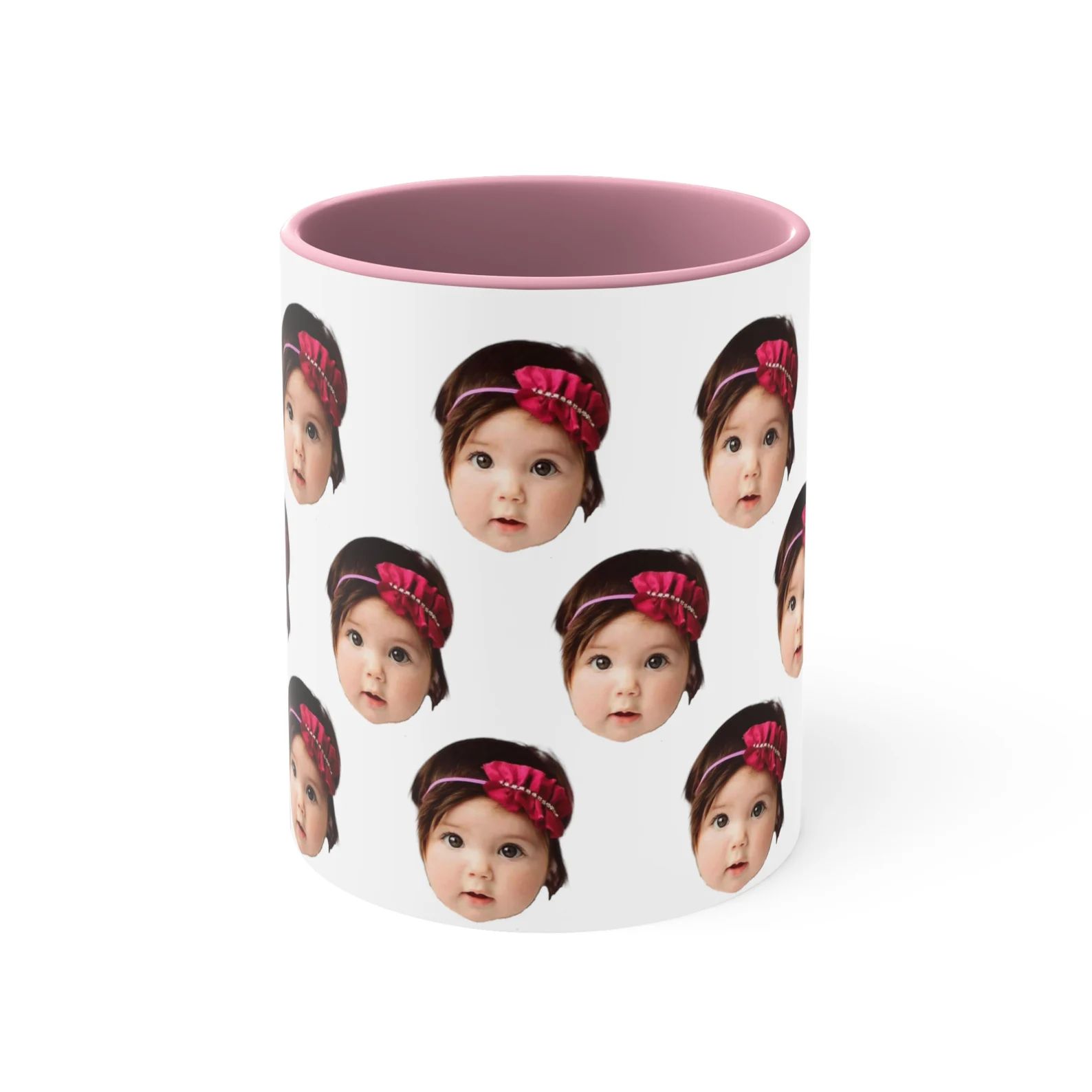 Custom Baby Face Mug, Personalized Baby Face Mug, Face on Mug, Father's Day Gift, Mother's Day Gi... | Etsy (US)