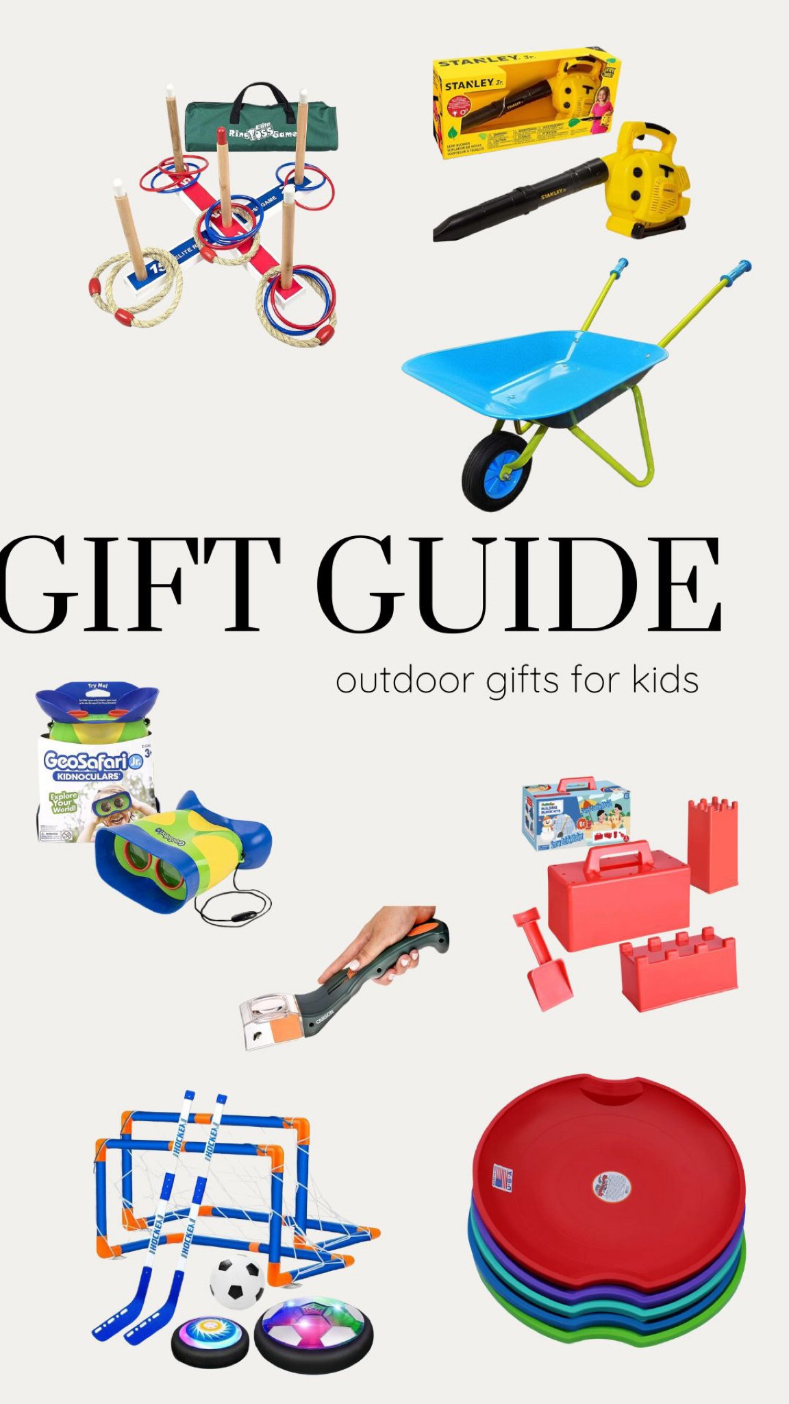 Toys to get them outside! #giftideas #outdoortoys #giftsforkids #giftguide #toygifts 

#LTKfindsunder50 #LTKGiftGuide #LTKkids