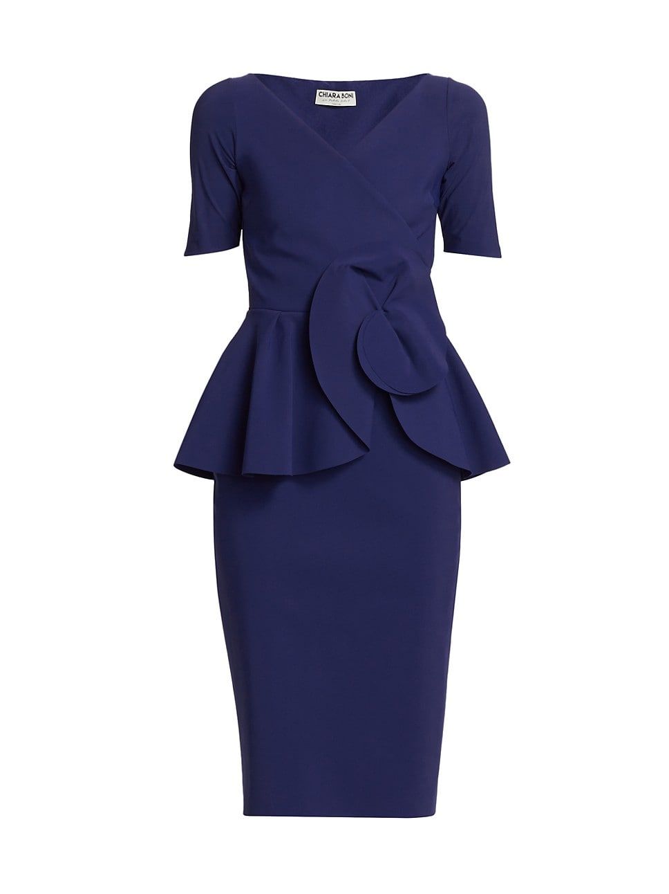 Songho Peplum Cocktail Dress | Saks Fifth Avenue