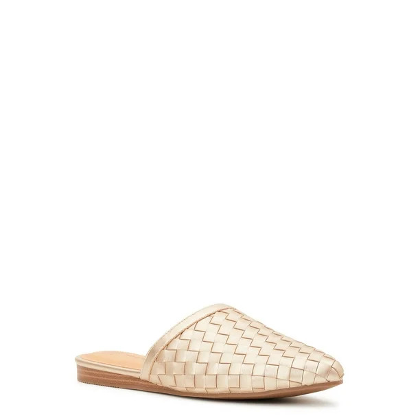 Time and Tru Women's Woven Mule | Walmart (US)