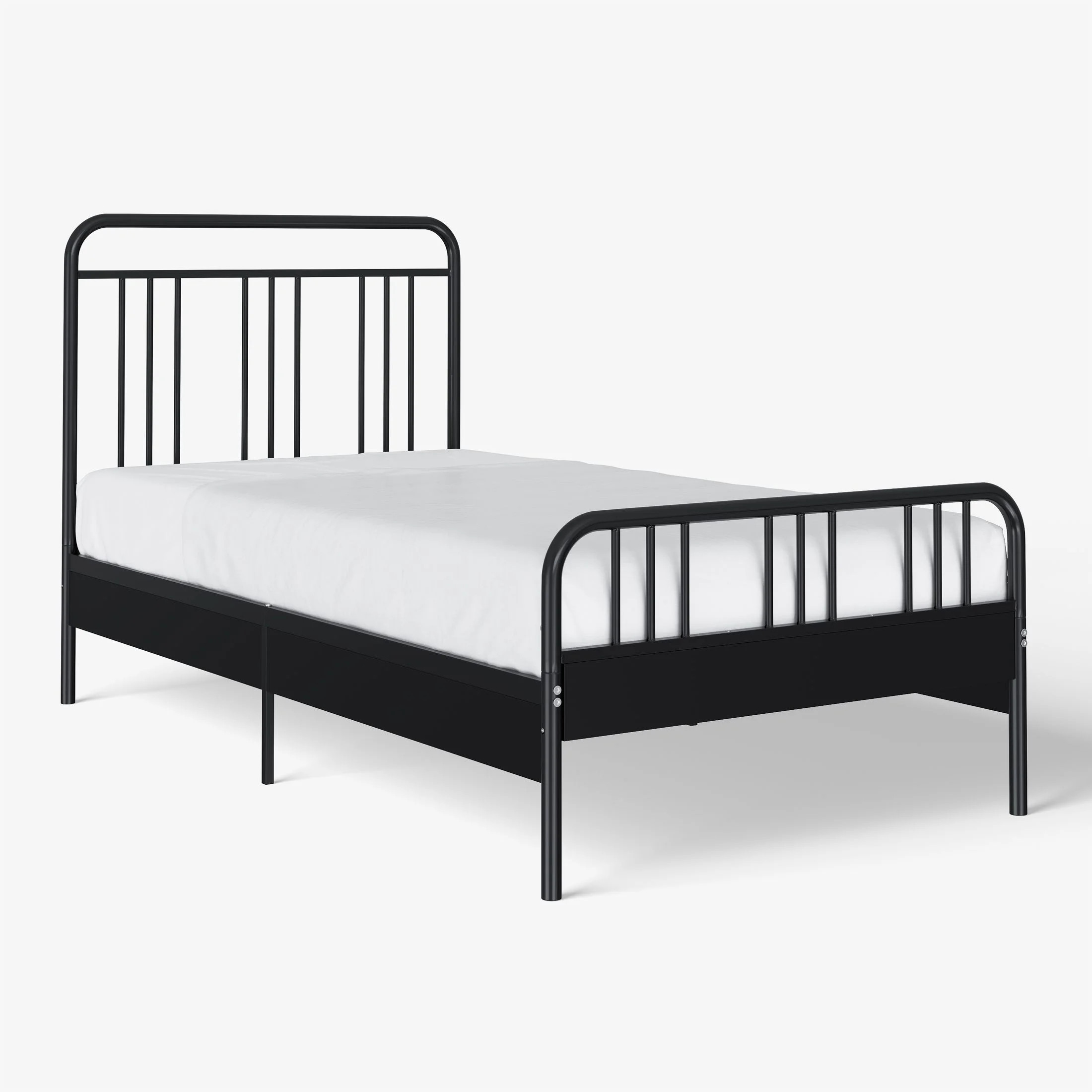 Mainstays Metal Kids Platform Bed Frame, Black, Twin Size - Walmart.com | Walmart (US)