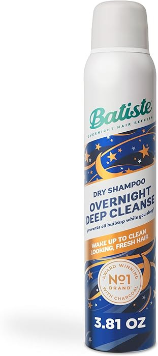Batiste Overnight Deep Cleanse Dry Shampoo, Wake up to Beautiful Hair by Preventing Oil Build-up,... | Amazon (US)