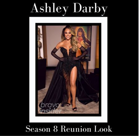 Ashley Darby’s Season 8 Reunion Look is by Riley Knox Couture // Shop Similar 📸 + Info= Bravo TV