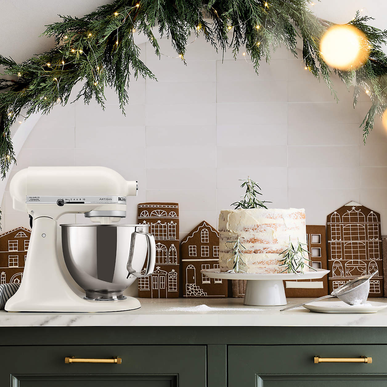 KitchenAid Artisan Series Matte White 5-Quart Tilt-Head Stand Mixer + Reviews | Crate & Barrel | Crate & Barrel