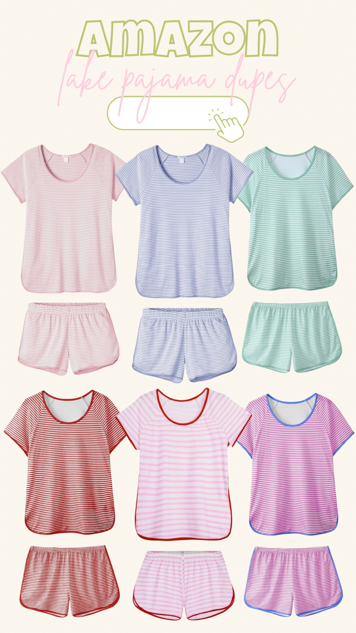 LAKE pj dupes!!!!!!! such a good dupe & such a good price !!! 

#LTKSaleAlert #LTKStyleTip #LTKFindsUnder50