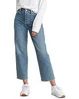 Amazon Aware Women's Cropped Slim Straight Leg Jeans | Amazon (US)