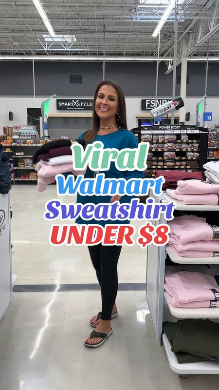 Viral Walmart super soft sweatshirt on sale! 10 colors available.

Athleisure wear, loungewear, Walmart fashion finds, Walmart must haves, gifts for her, fall outfits, fall fashion, winter outfits, winter fashion 

#LTKfindsunder50 #LTKsalealert #LTKGiftGuide