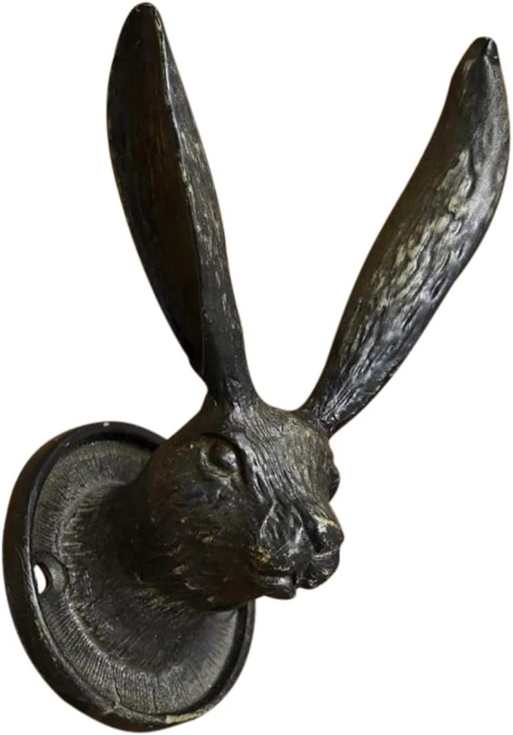 Golden Hare Hooks - Gold Old Brass Rabbit Animal Wild Wall Entryway Iron Rustic Metal Vintage Sha... | Amazon (US)