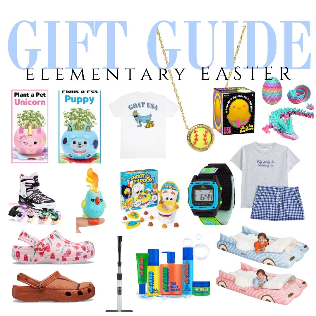 Elementary Easter gift ideas from a mom of 7, with three currently in elementary school. I know what works! 

⚾️🥎 The Tanner Tee is the THE tee my MLB husband recommends for young ball players. My PSU baseball son used it for year and years as a kid and my 5th grader now just hits softballs off it into a net! 

#LTKOver40 #LTKKids #LTKFamily