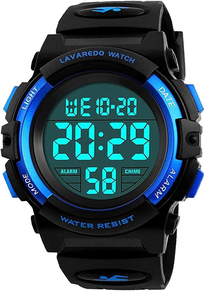 Kids Watch,Boys Watch for 3-15 Year Old Boys,Digital Sport Outdoor Multifunctional Chronograph LE... | Amazon (US)