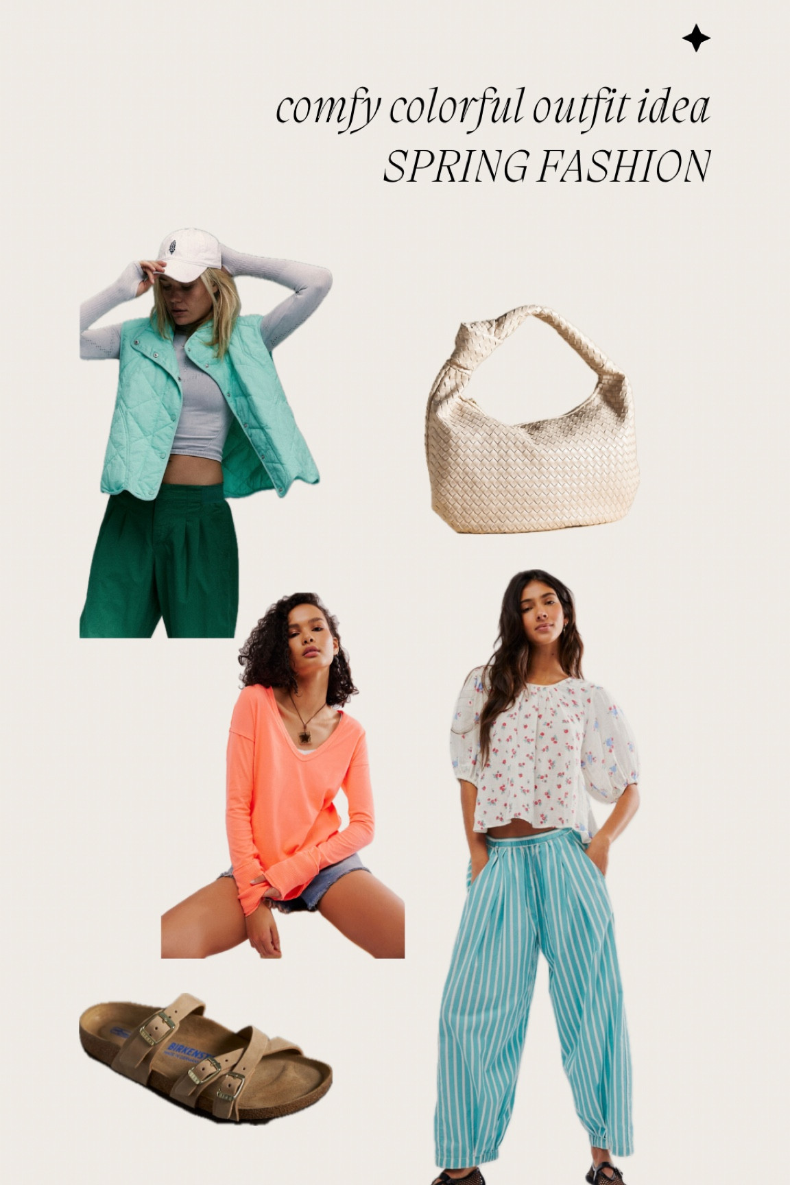 colorful, comfy spring outfit idea 

#LTKshoecrush #LTKitbag #LTKstyletip