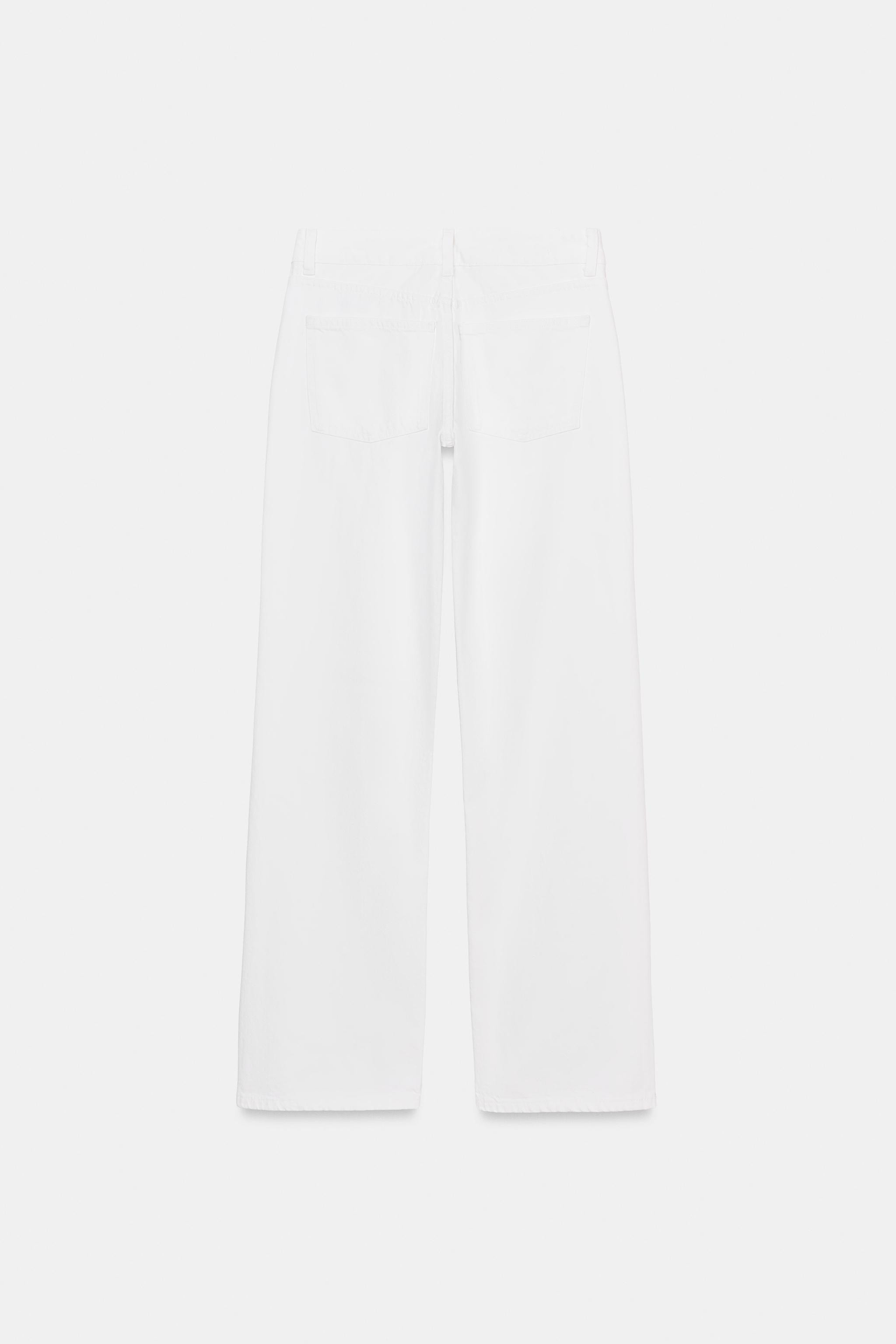 TRF LOW RISE WIDE LEG JEANS | Zara US