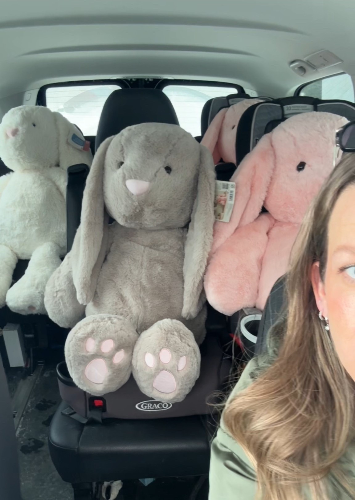 4 bunnies for the girls casually riding in the van 😎

#LTKKids #LTKSeasonal