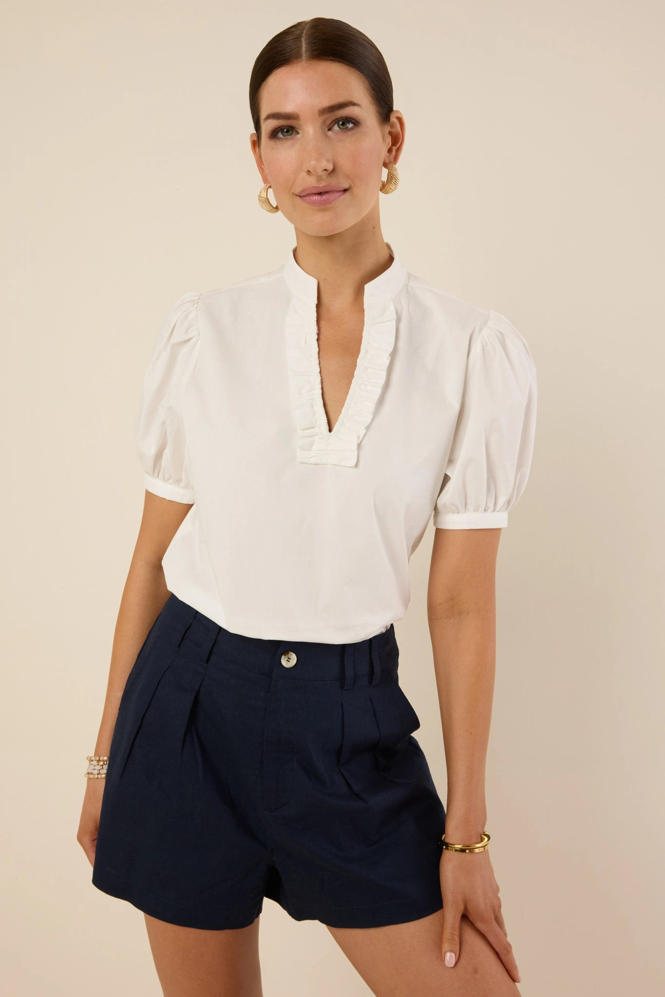 Jane Top- White | Avara