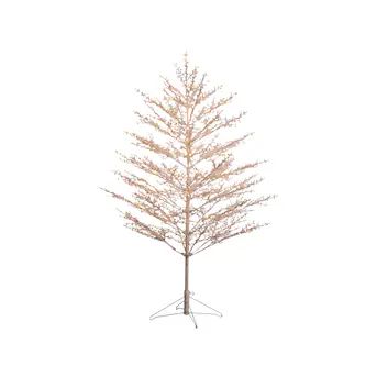 GE Color Choice 5-ft Winterberry Pre-lit White Artificial Christmas Tree with LED Lights | Lowe's