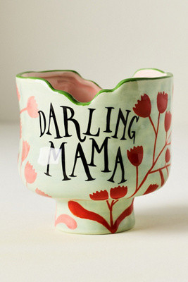 Natalie Ferstendik x Anthropologie Floral Wildflower Bouquet Ceramic Candle | Anthropologie (US)