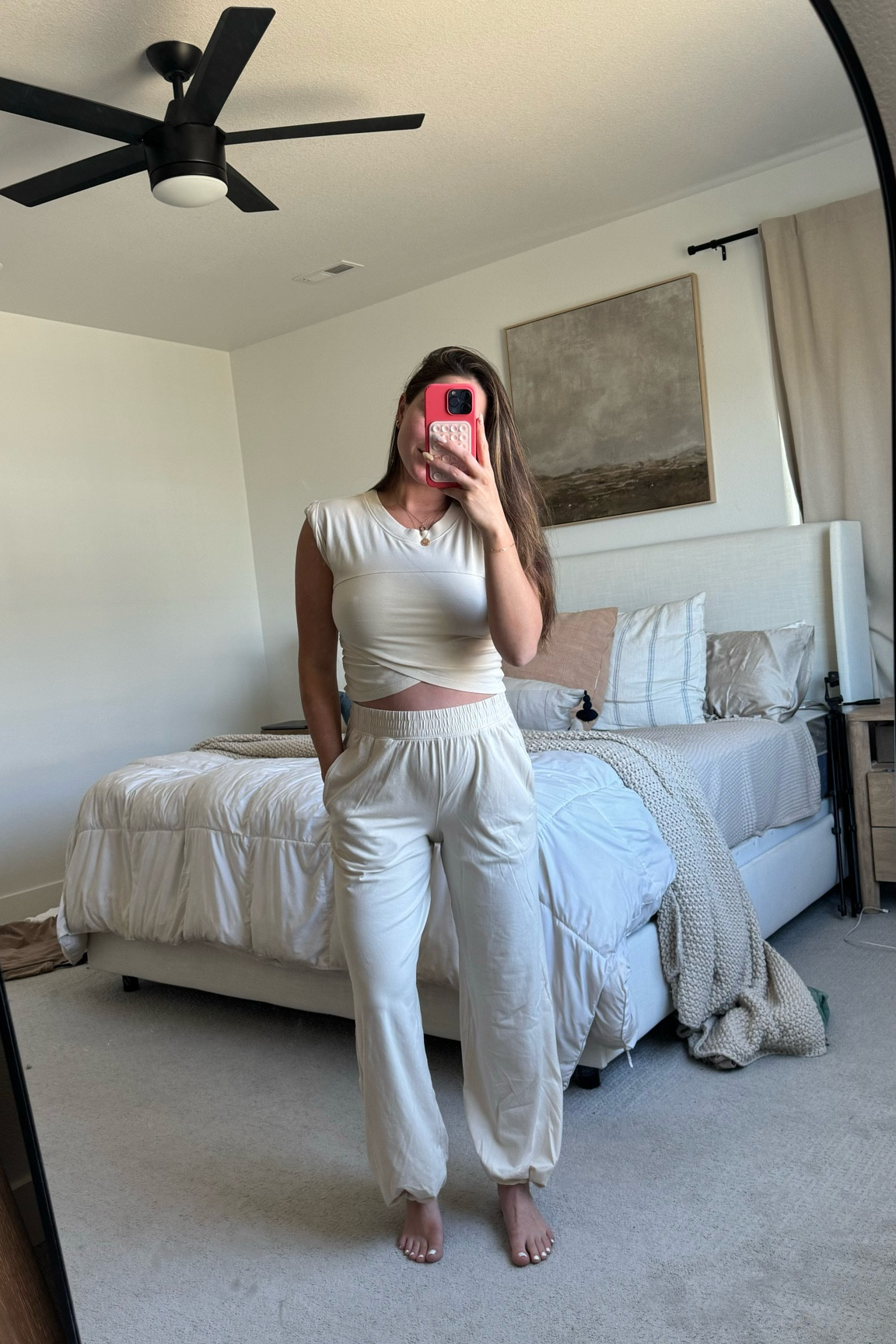 The perfect set for spring! Wearing a medium 🤍

#LTKfamily #LTKbump #LTKU