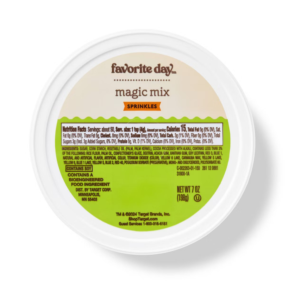 Halloween Sprinkles Fusion Tub - 7oz - Favorite Day™ | Target