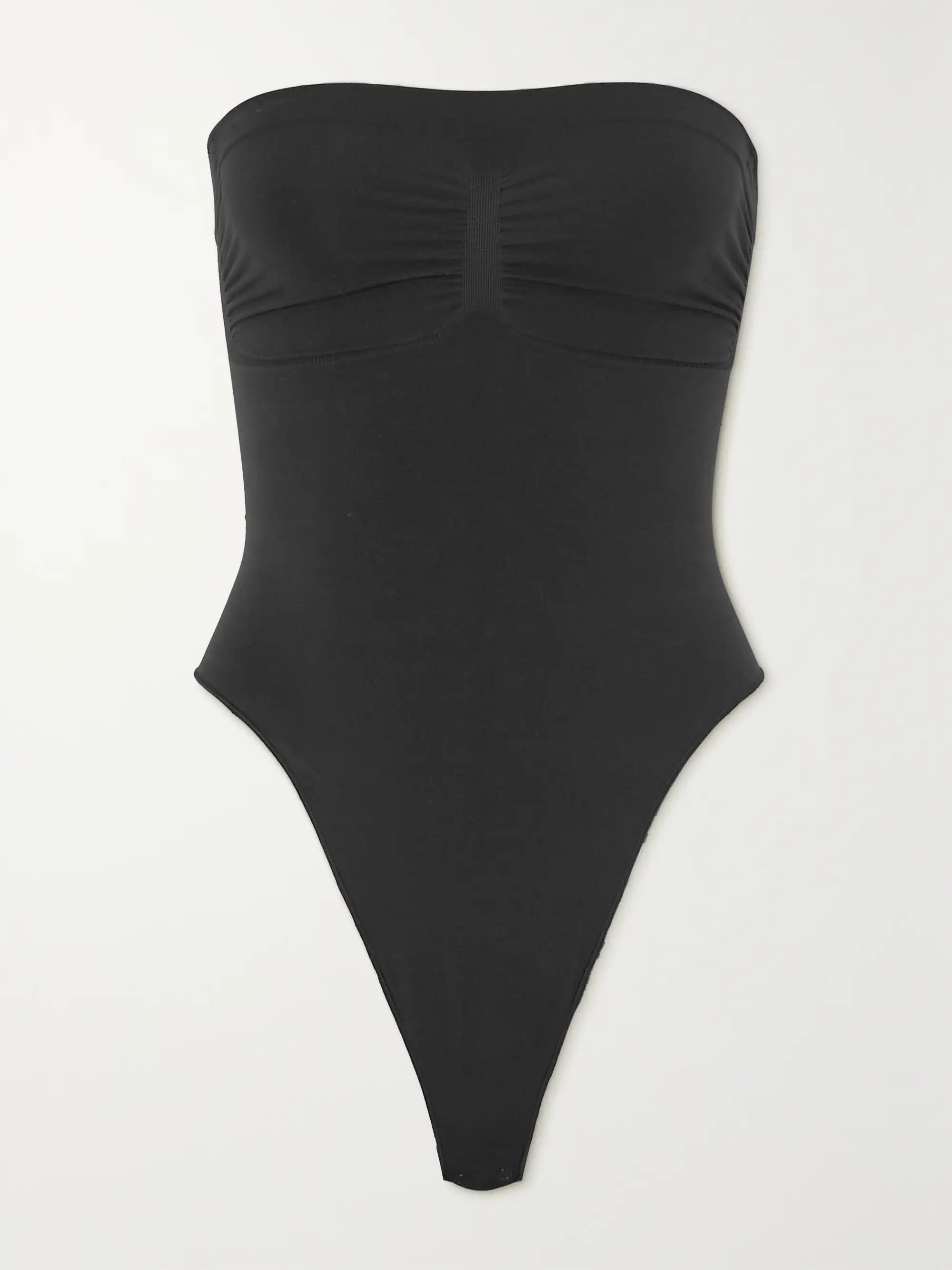Seamless Sculpt strapless thong bodysuit - Onyx | NET-A-PORTER (UK & EU)