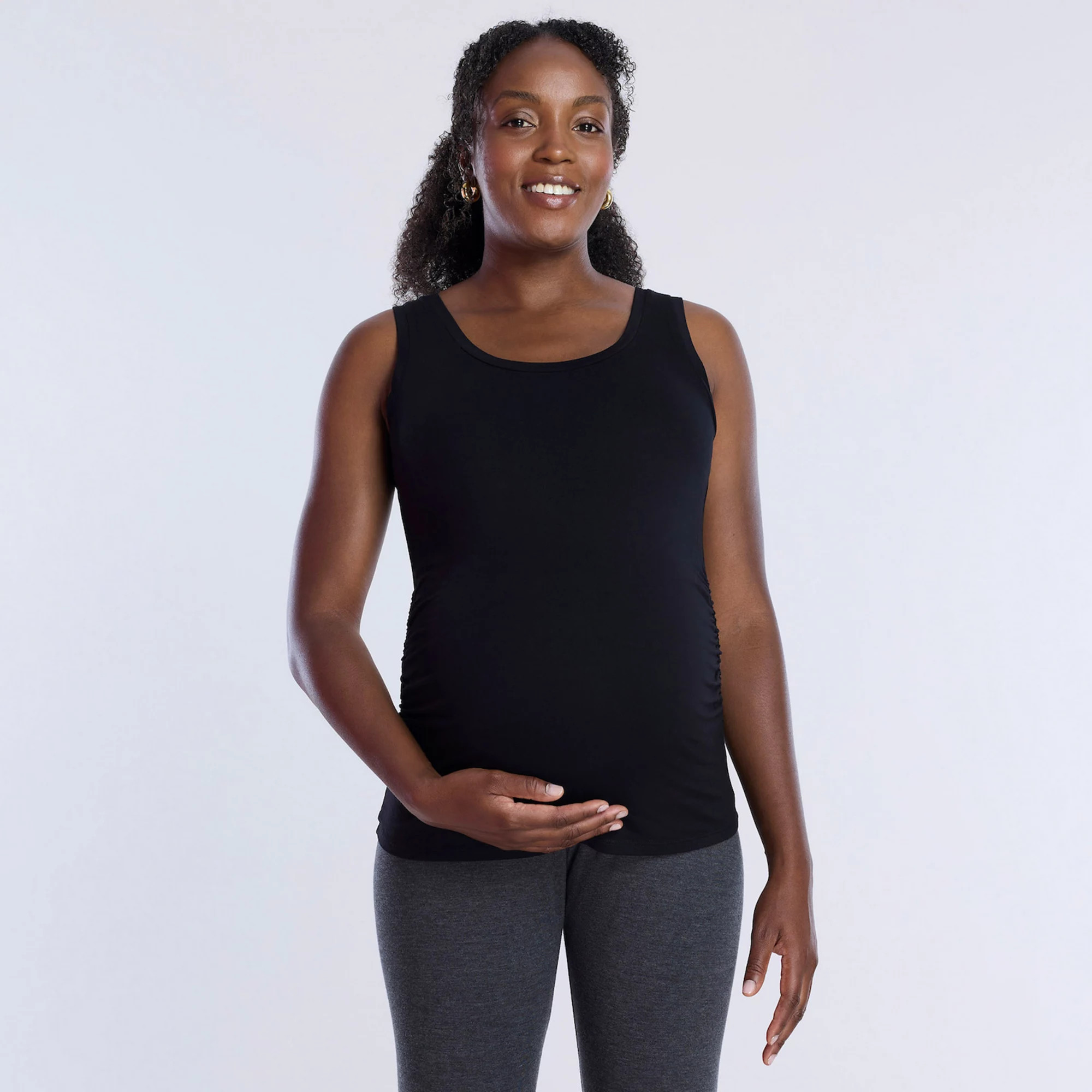 Maternity Motherhood® Side Ruched Tank | Kohl's