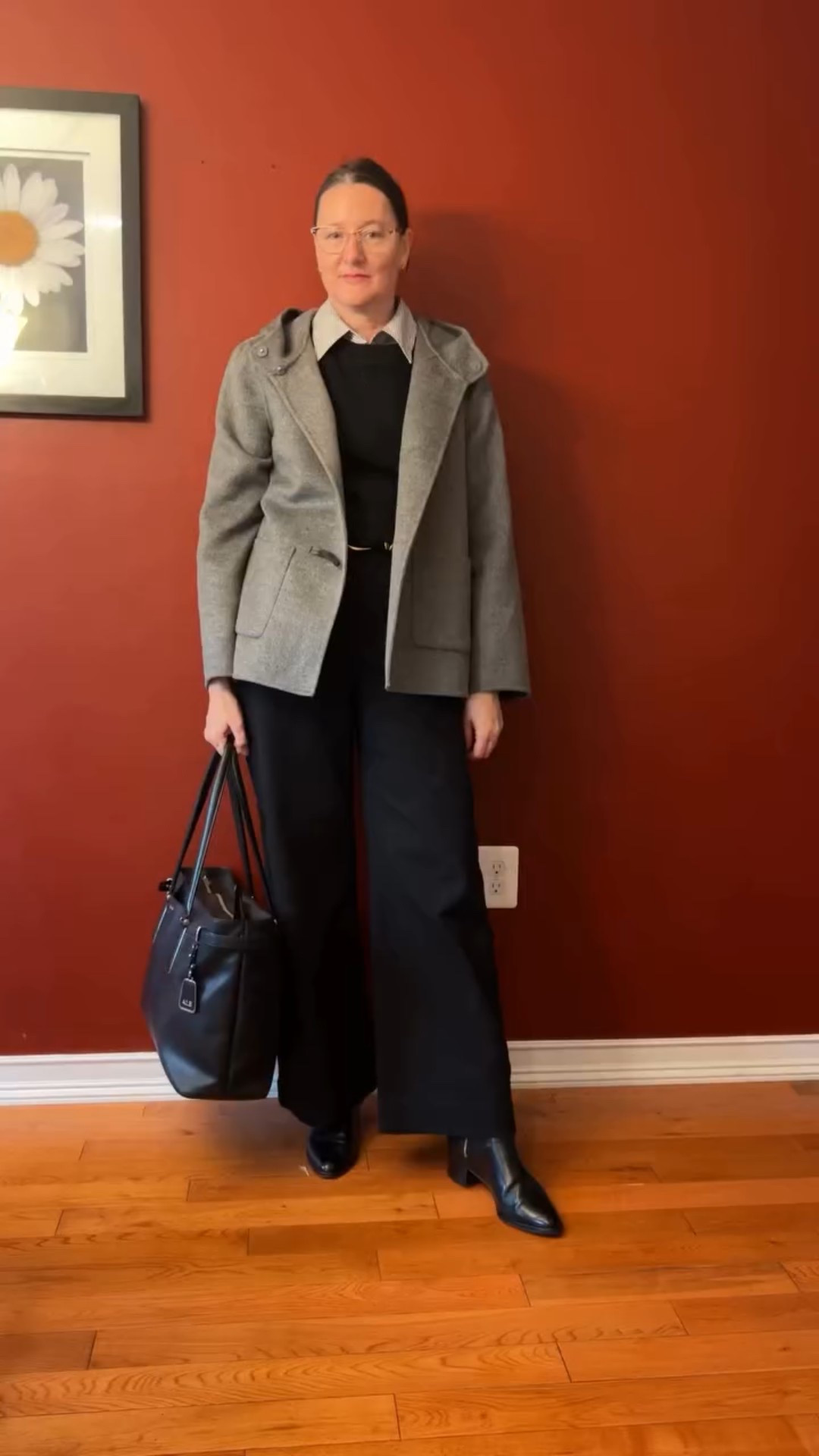 Off to Michigan we go! Given the chilly forecast, I'm bringing all the cashmere and my favorite boots. Travel look complete, minus the suitcase. #whatiworetowork #travelstyle #workstyle #casualworkwear #ontheroad

#LTKOver40 #LTKdayinmylife #LTKWorkwear