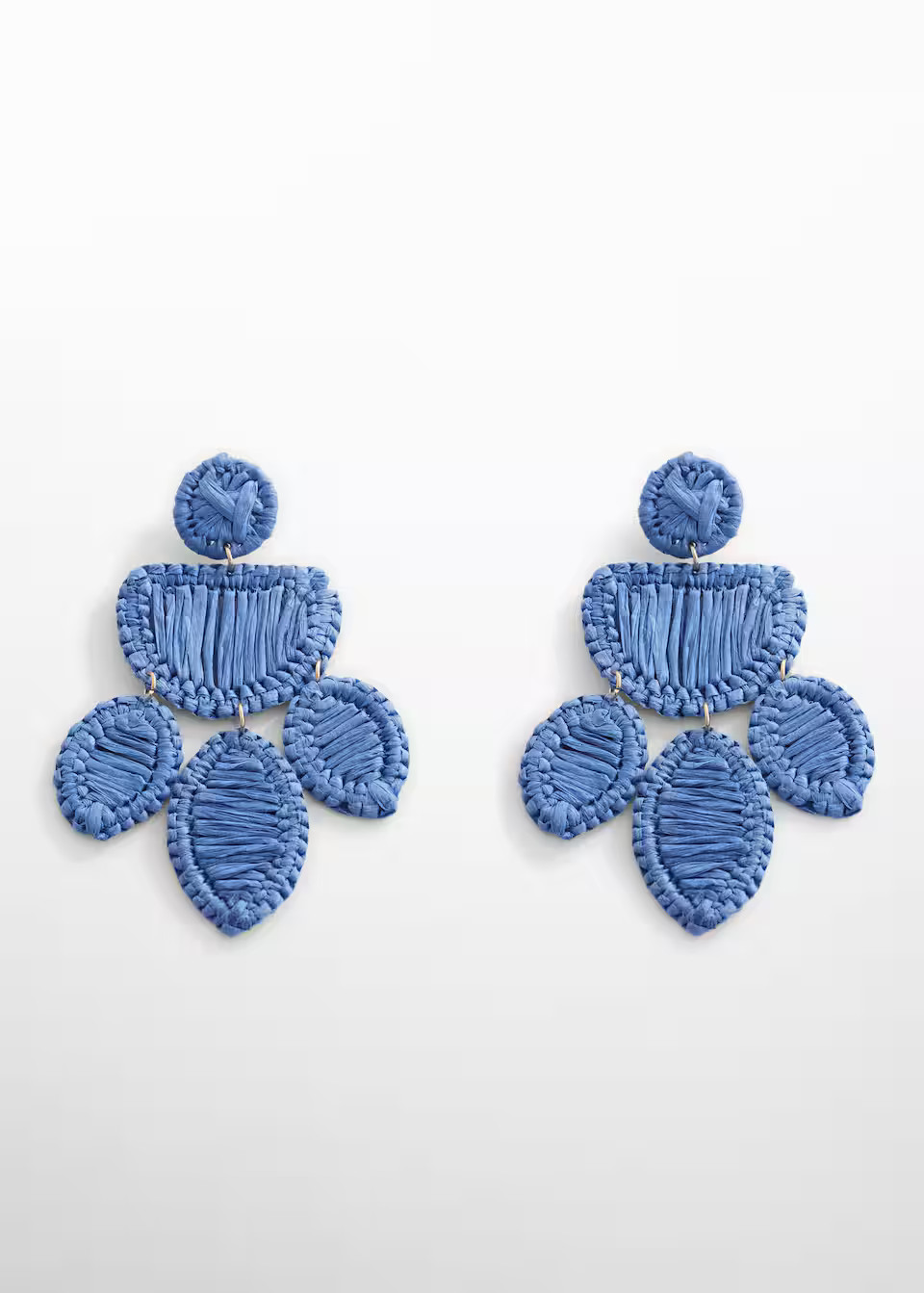Long raffia earrings | MANGO (US)