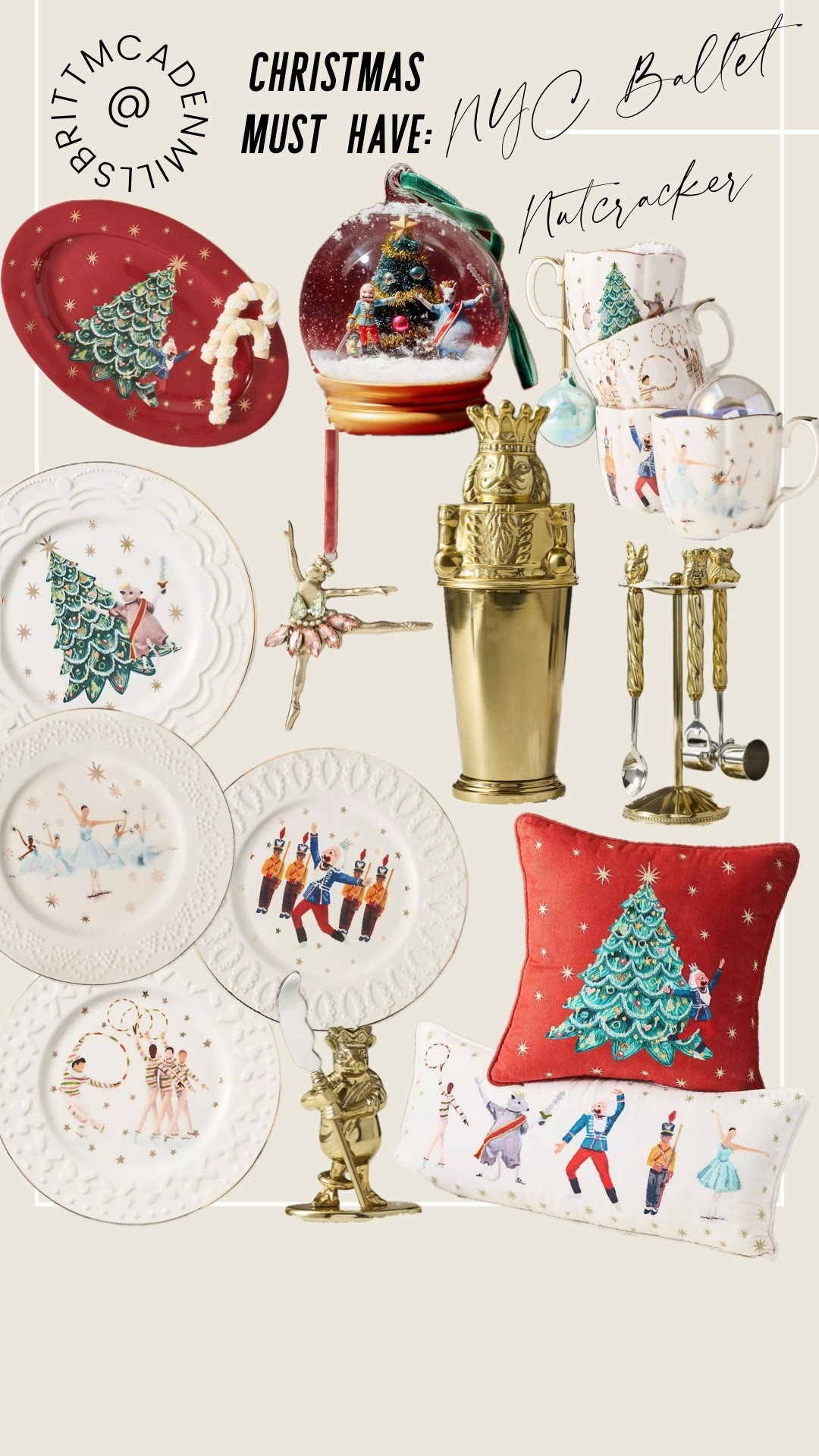 Christmas decor must have from Anthropologie, New York City ballet, the Nutcracker. Seriously, the prettiest Christmas collection I have ever seen. The Nutcracker, Christmas decor, holiday decor, Christmas pillows, Christmas dinnerware, Christmas drinkware, Christmas ornaments. Anthro finds, Anthro Christmas 

#LTKSeasonal #LTKFindsUnder100 #LTKFindsUnder50
