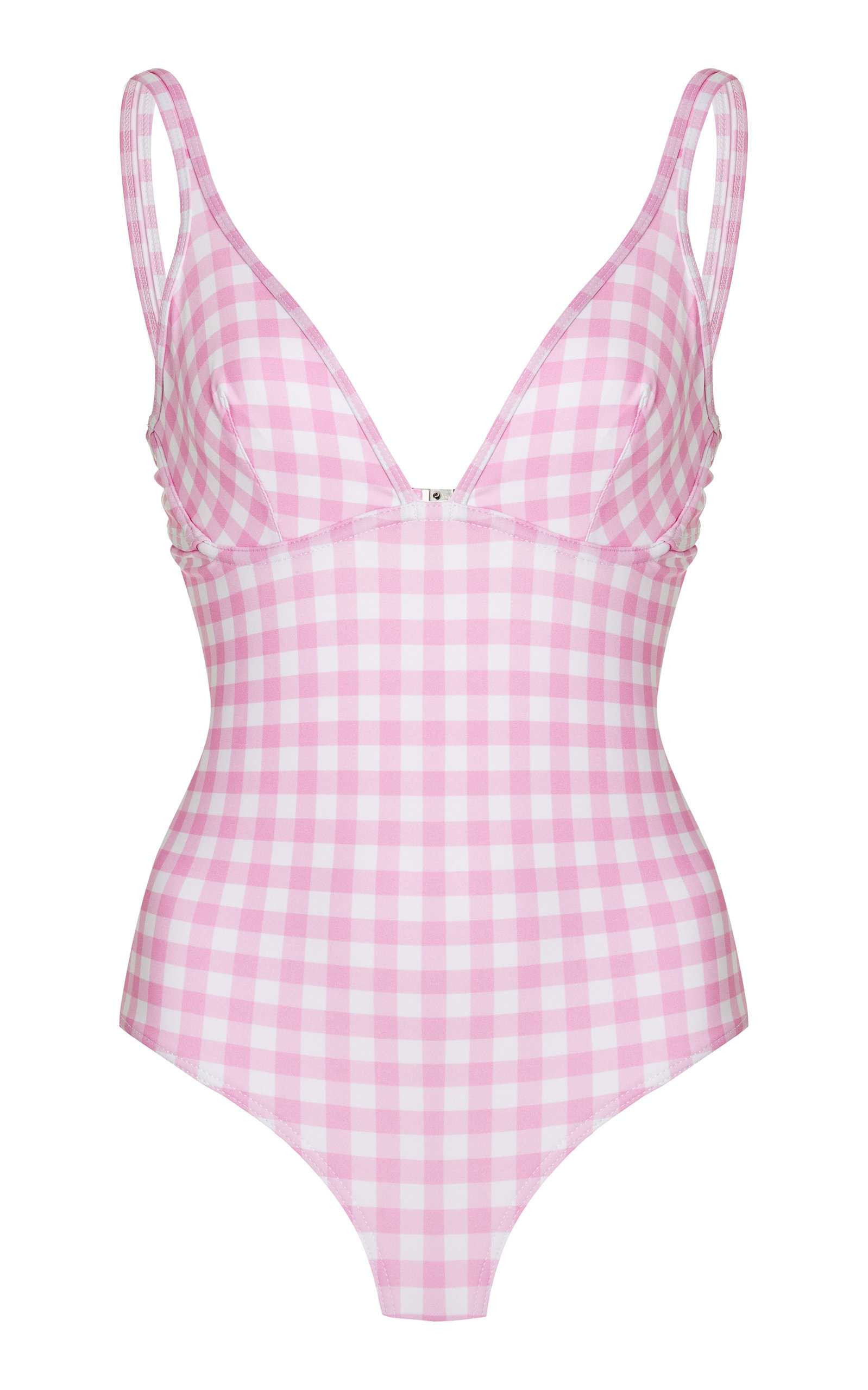 Classic Gingham One-Piece Swimsuit | Moda Operandi (Global)