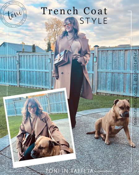 Fall Tones are in the air 🤎🍂🍁

#trenchcoatstyle 
#trenchcoatoutfit 
#jeanslovers 
#tintedsunglasses 
#IndyFrames 
#Sunglasses 

#fashionoverforty #outfitideas 
#outfitideasforyou #outfitinspirations #torontofashionista

#LTKSeasonal #LTKunder100 #LTKworkwear
