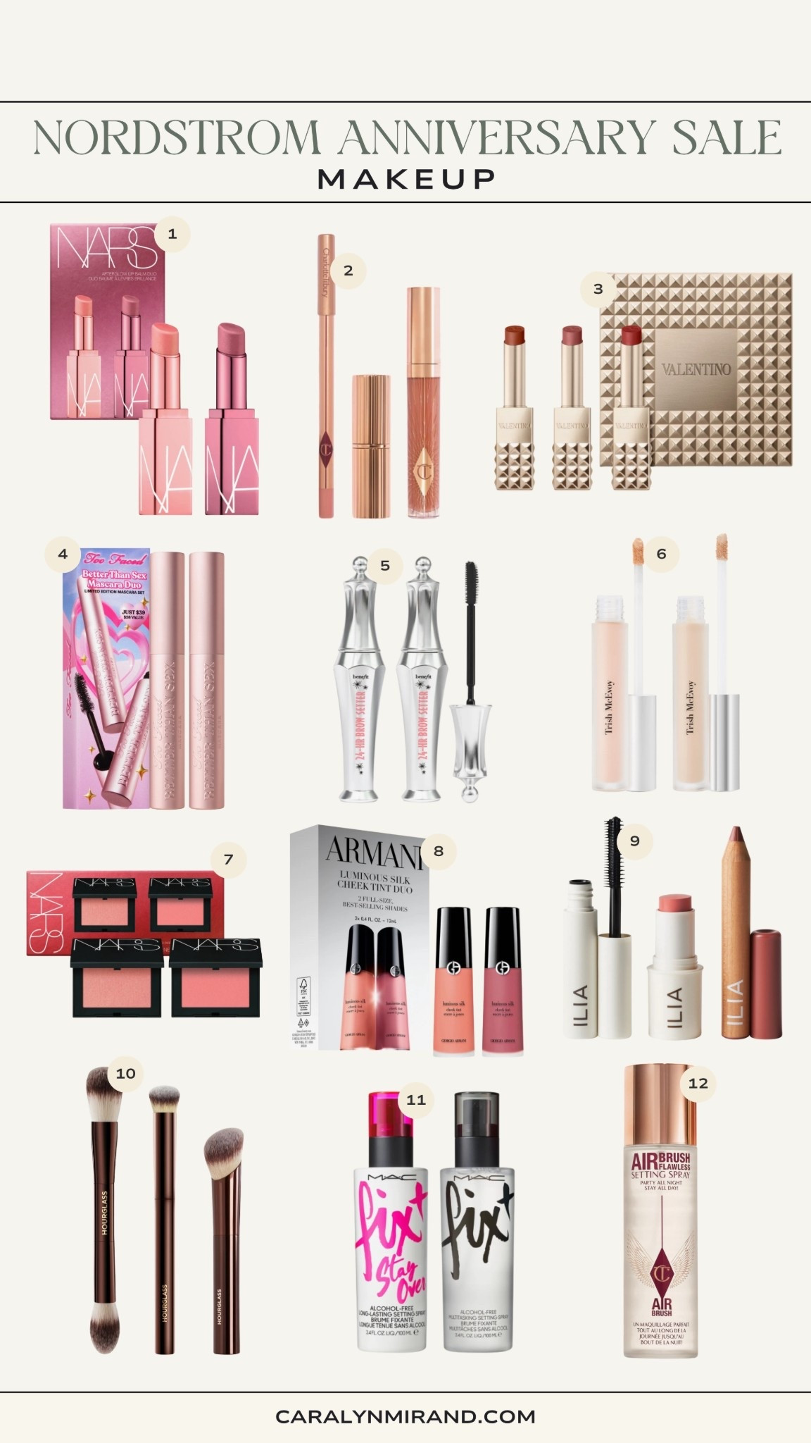 Makeup favorites on sale during the Nordstrom Anniversary Sale. #NSale

#LTKSaleAlert #LTKBeauty #LTKStyleTip