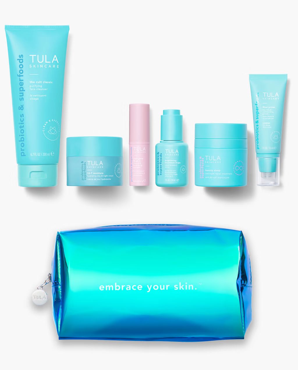 7-piece skin revitalizing kit | Tula Skincare