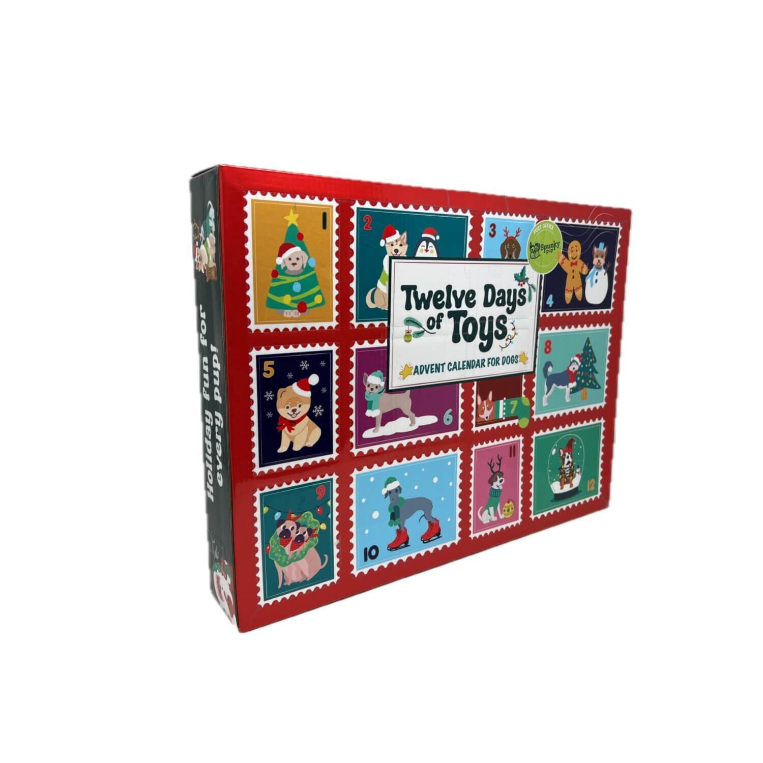 Spunky Pup Twelve Days Of Dog Toys Advent Calendar | Pet Supermarket | Pet Supermarket